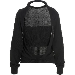 Black Silk Cardigan