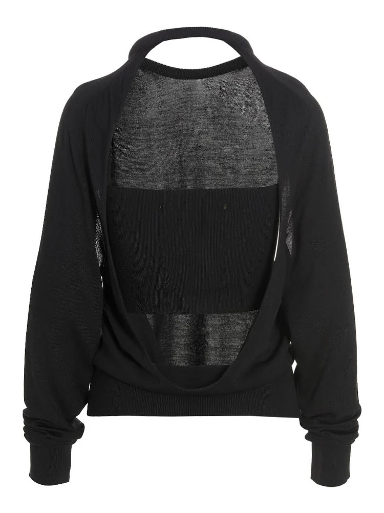 Black Silk Cardigan alternative