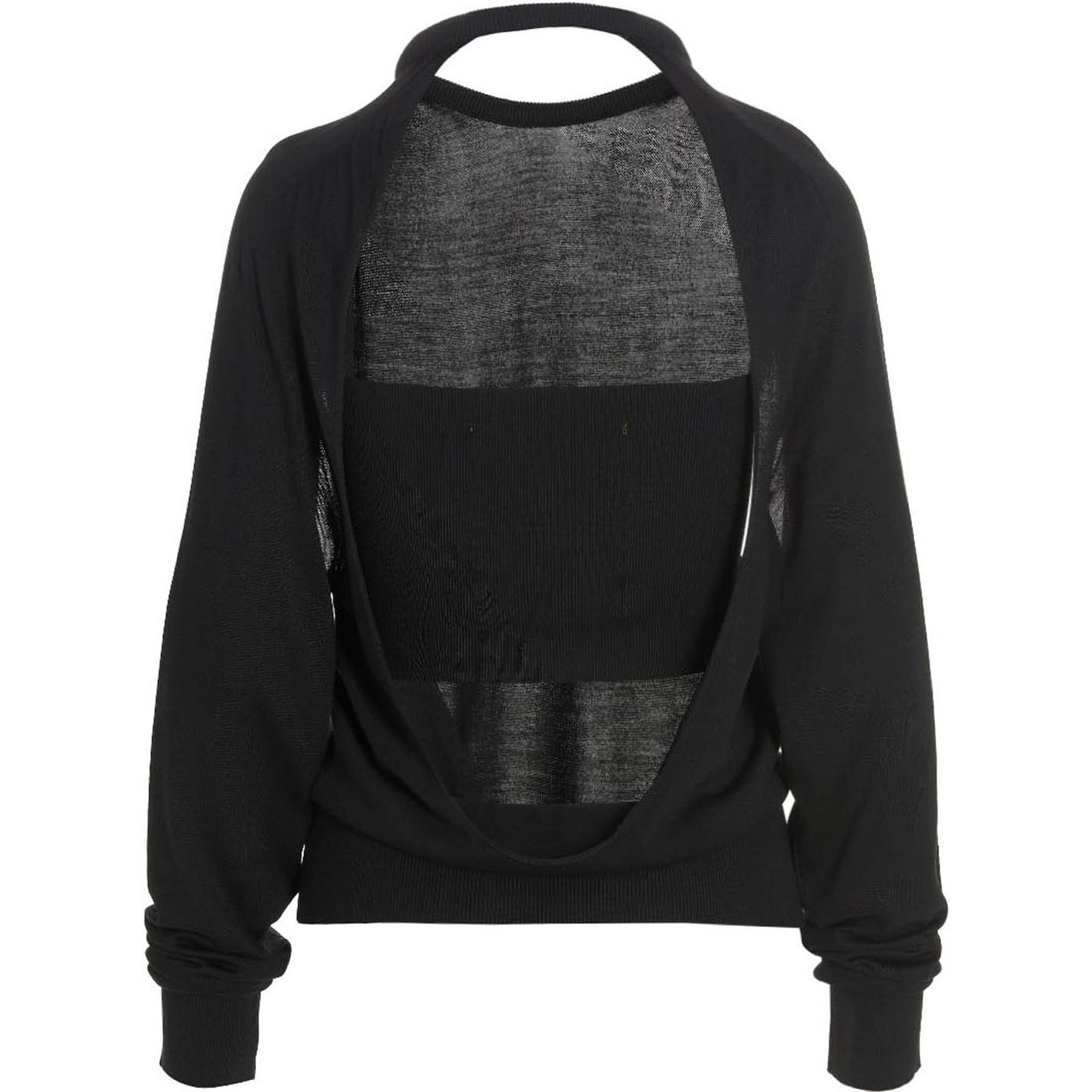 Black Silk Cardigan