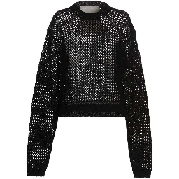 Black Cotton Cardigan