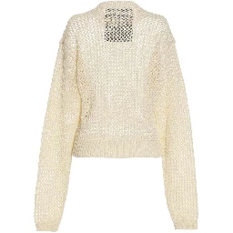 White Cotton Cardigan