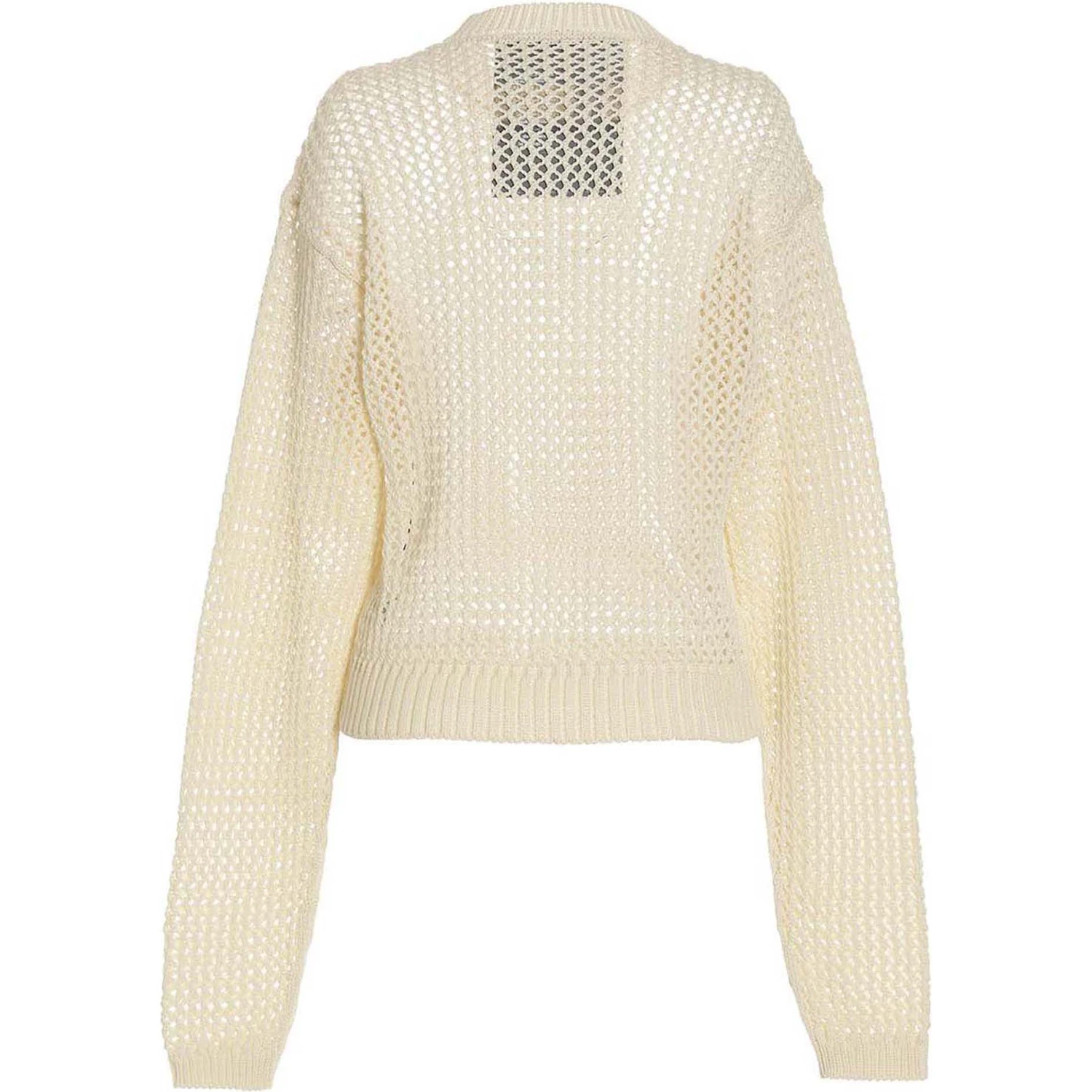 White Cotton Cardigan