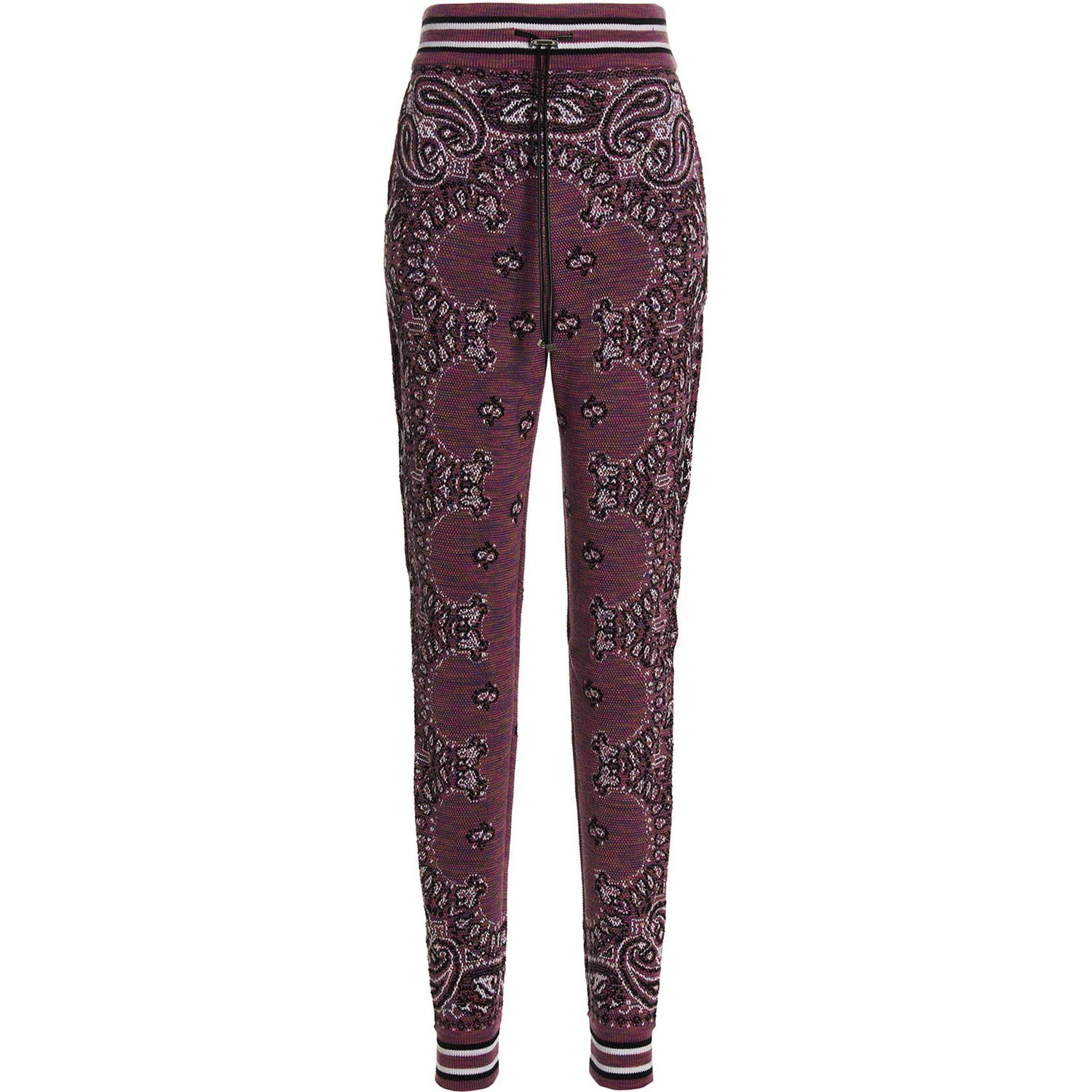 Purple Cotton Joggers (Workout Pants)