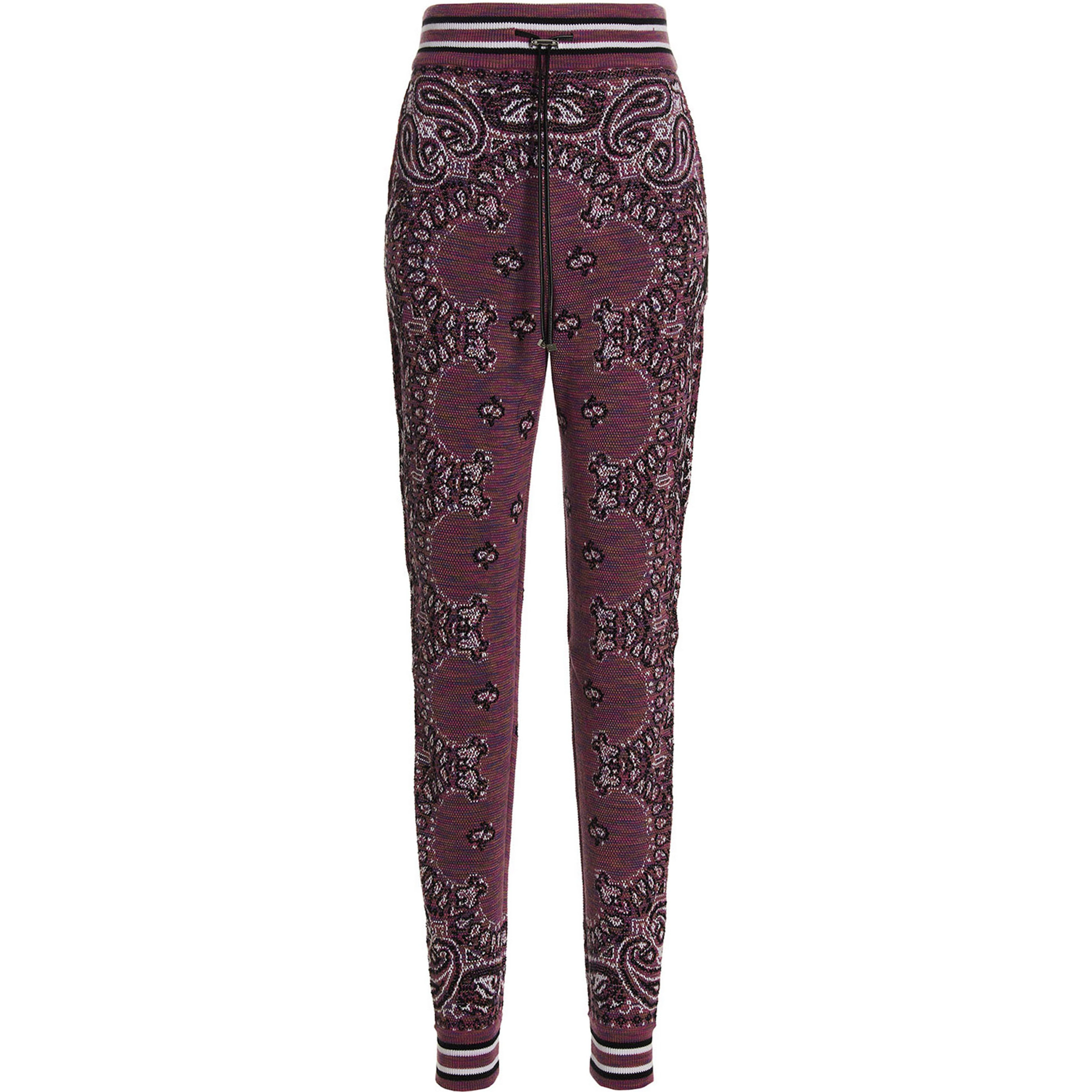 Purple Cotton Joggers (Workout Pants)