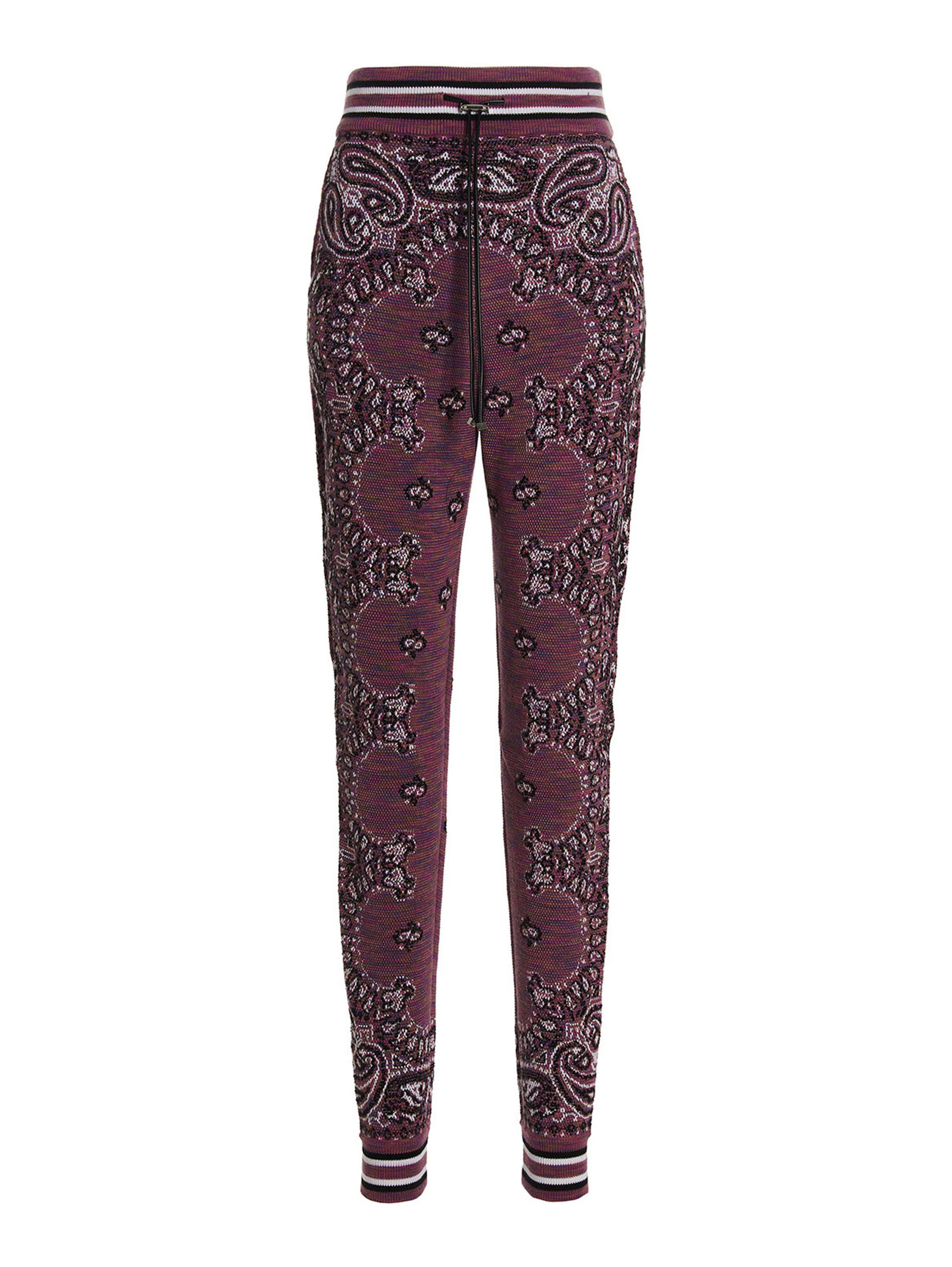 Purple Cotton Joggers (Workout Pants)