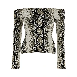 Multicolor Viscose Blouse