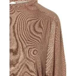 Beige Silk Cardigan