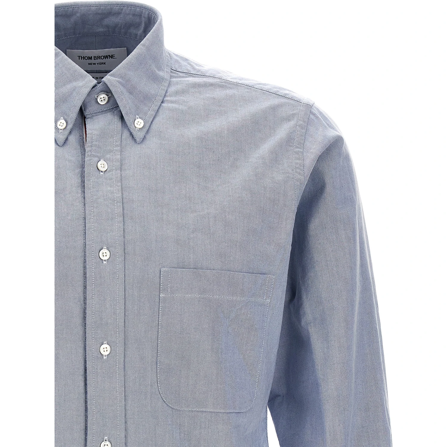 Blue Cotton Blouse