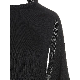 Black Silk Cardigan