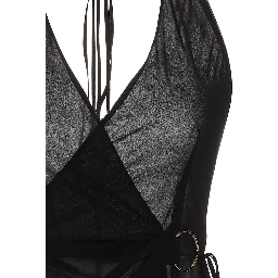 Black Silk Long Dress