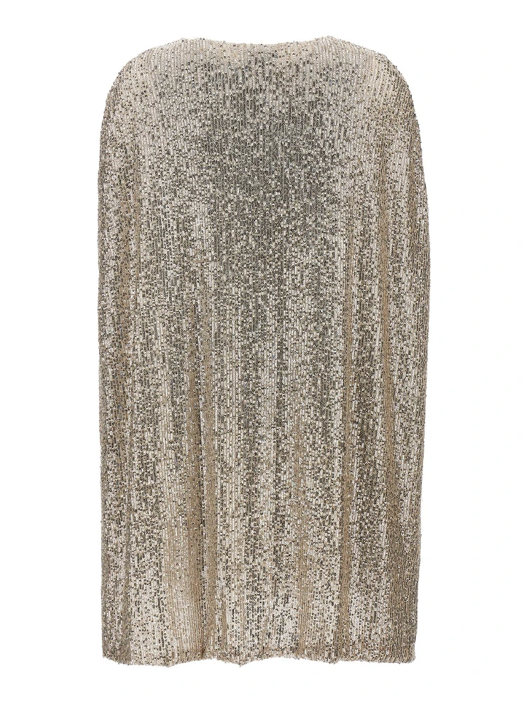 Silver Polyester Short Dress alternative