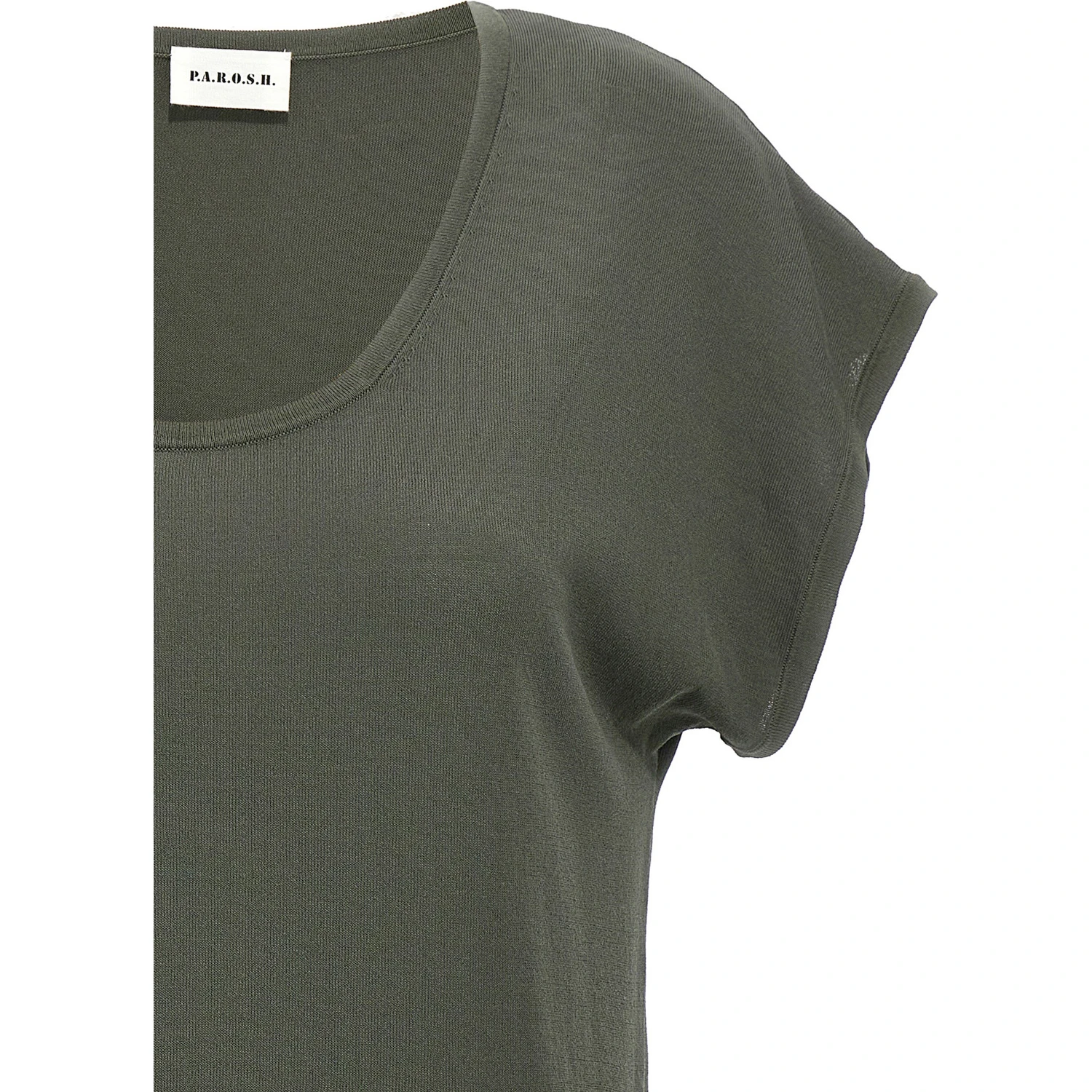 Bicolor Viscose T-Shirt
