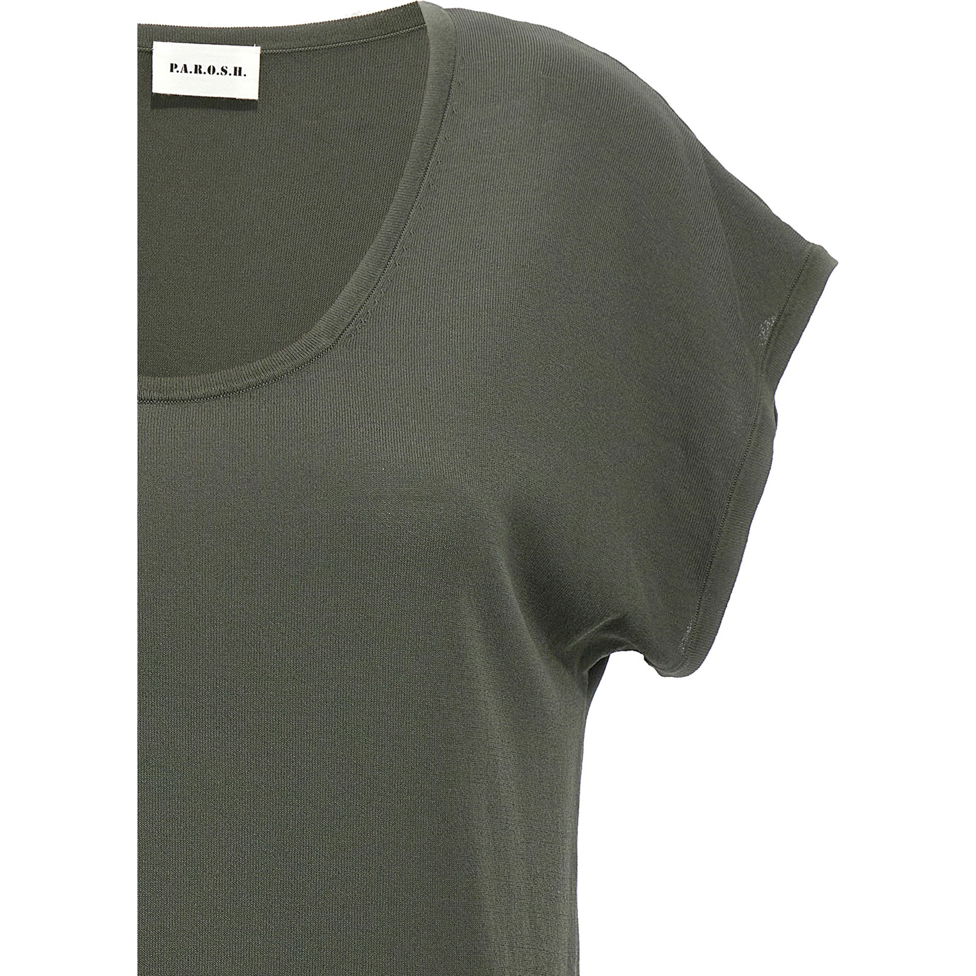 Bicolor Viscose T-Shirt