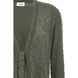 Bicolor Viscose Cardigan