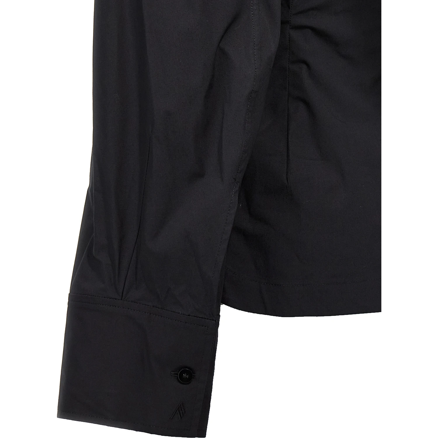 Black Cotton Blouse