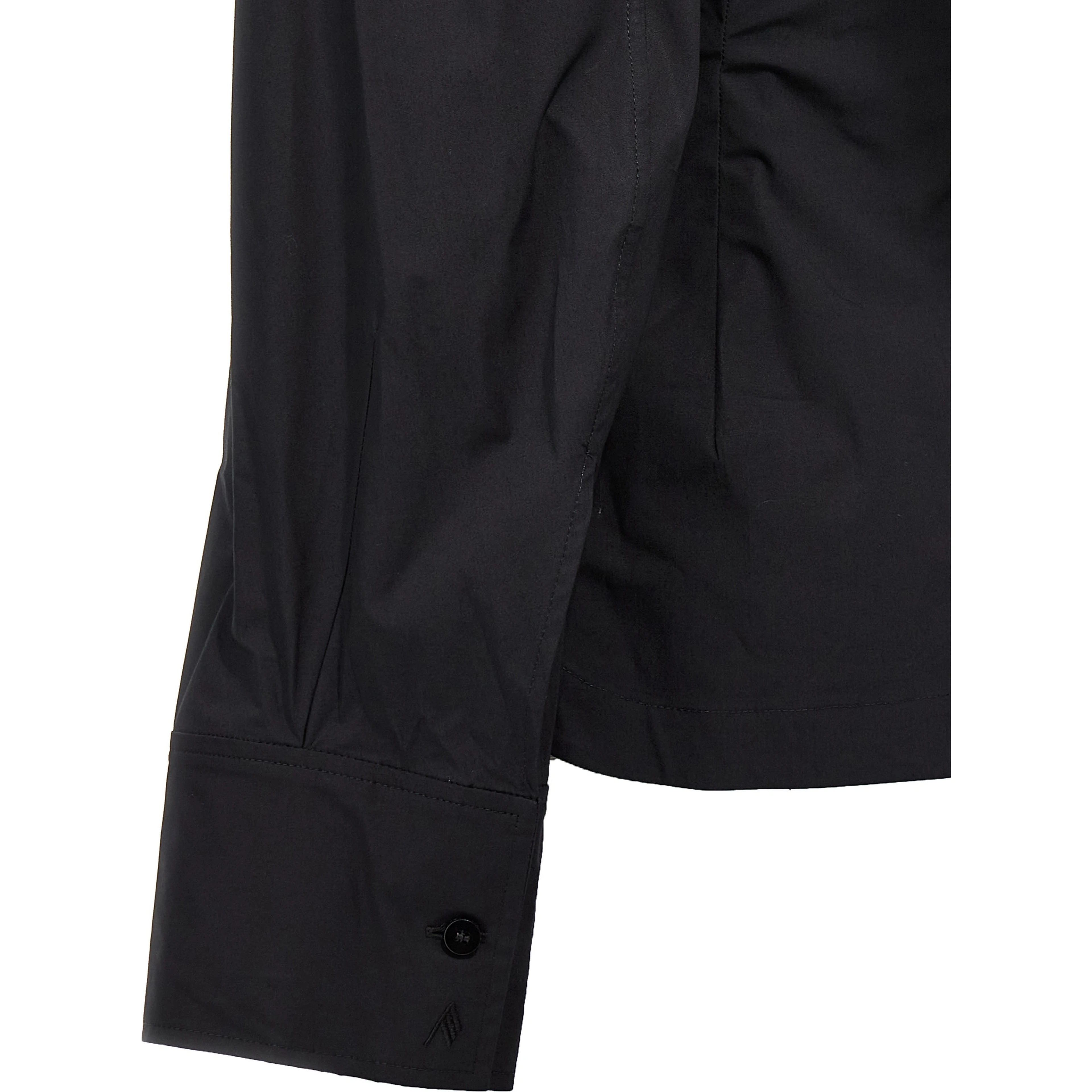 Black Cotton Blouse
