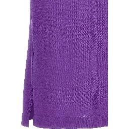 Purple Viscose T-Shirt