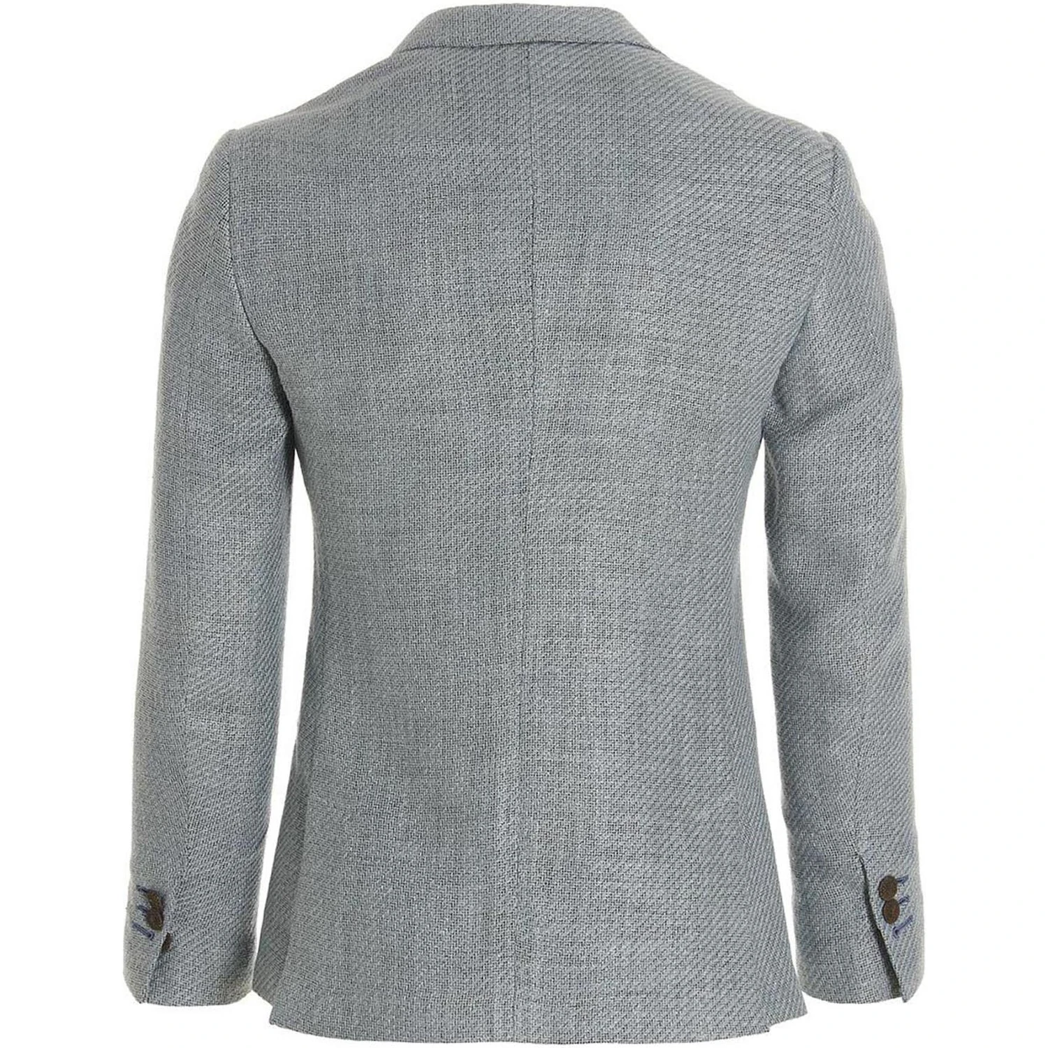 Blue Silk Blazer