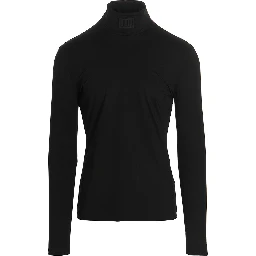Black Polyamide Cardigan