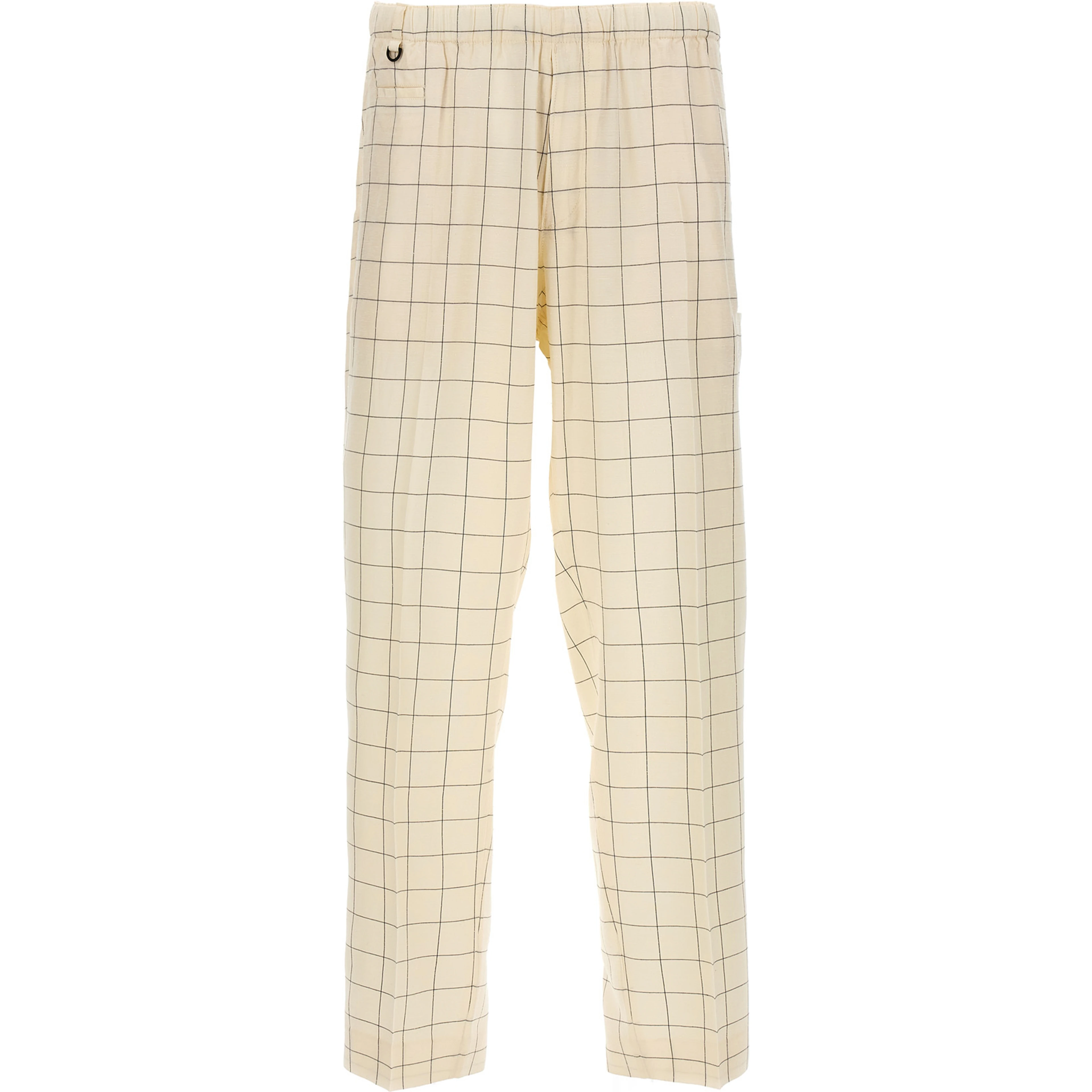 Bicolor Rayon Casual Pants