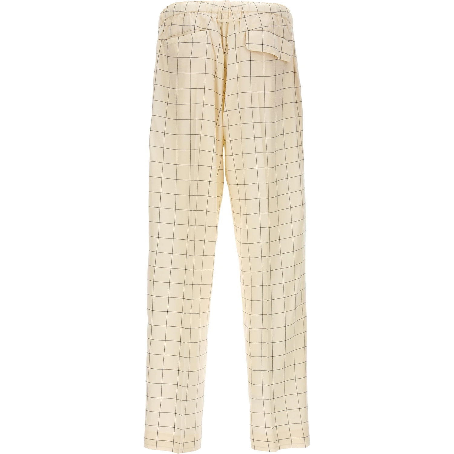 Bicolor Rayon Casual Pants