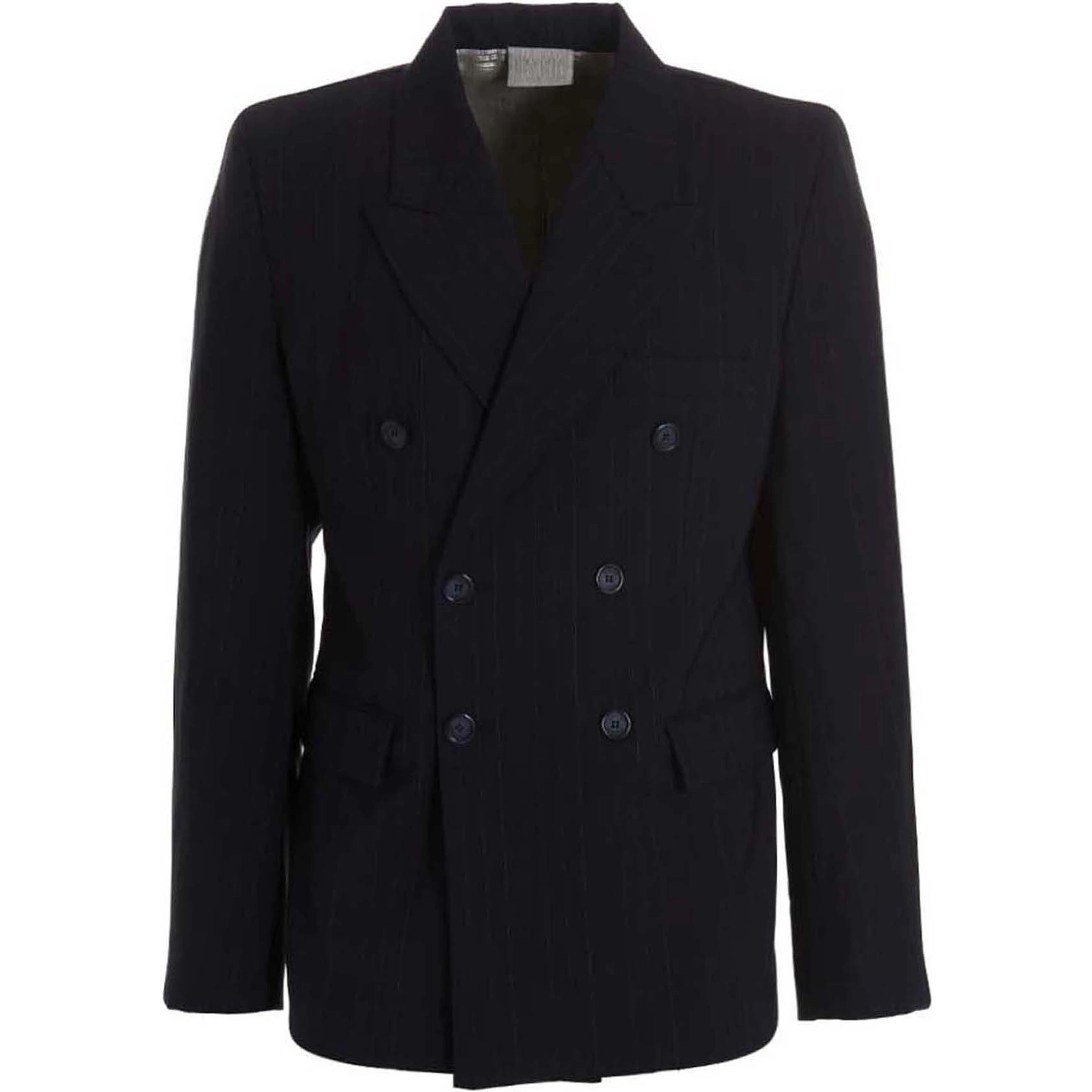 Blue Virgin Wool Blazer