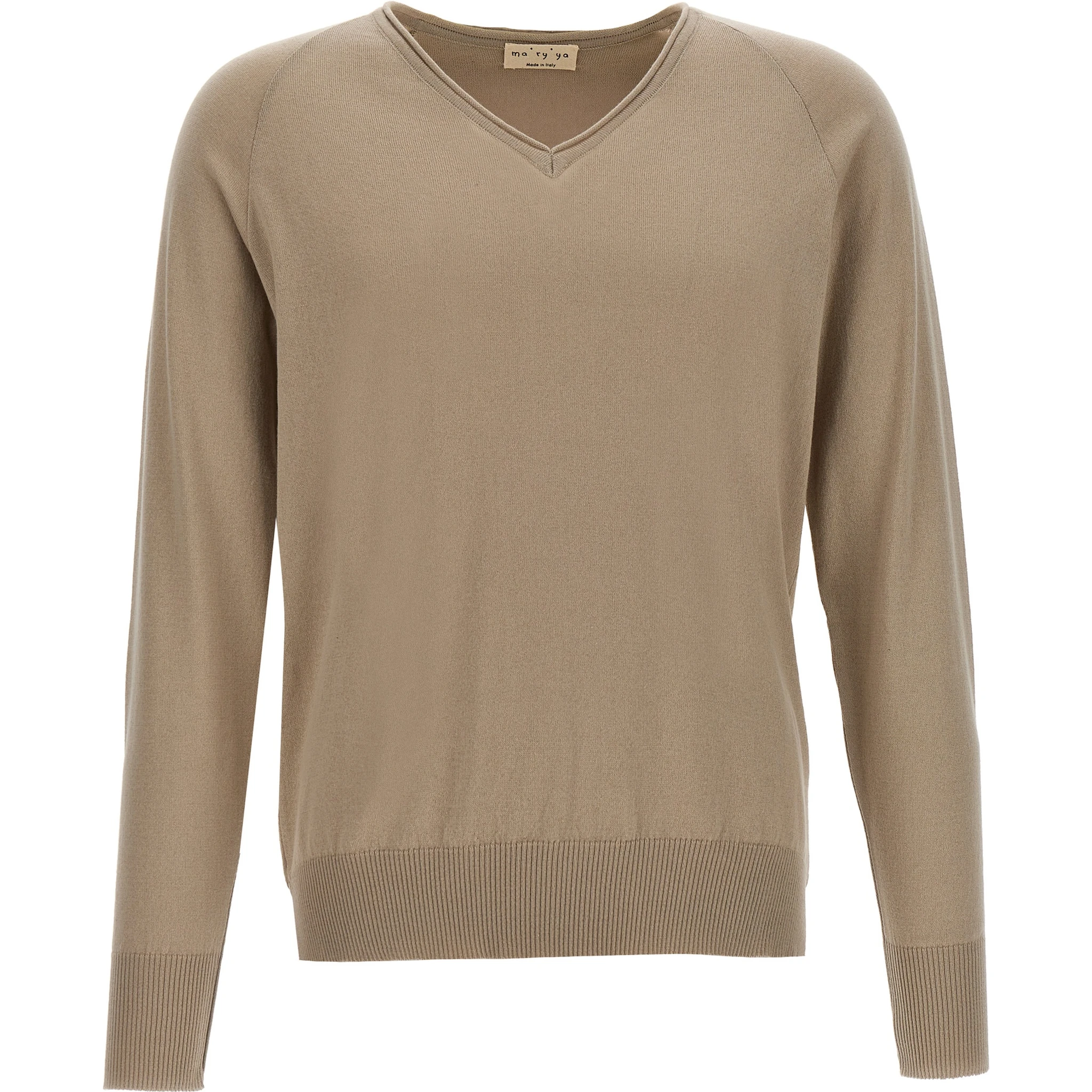 Beige Cotton Cardigan