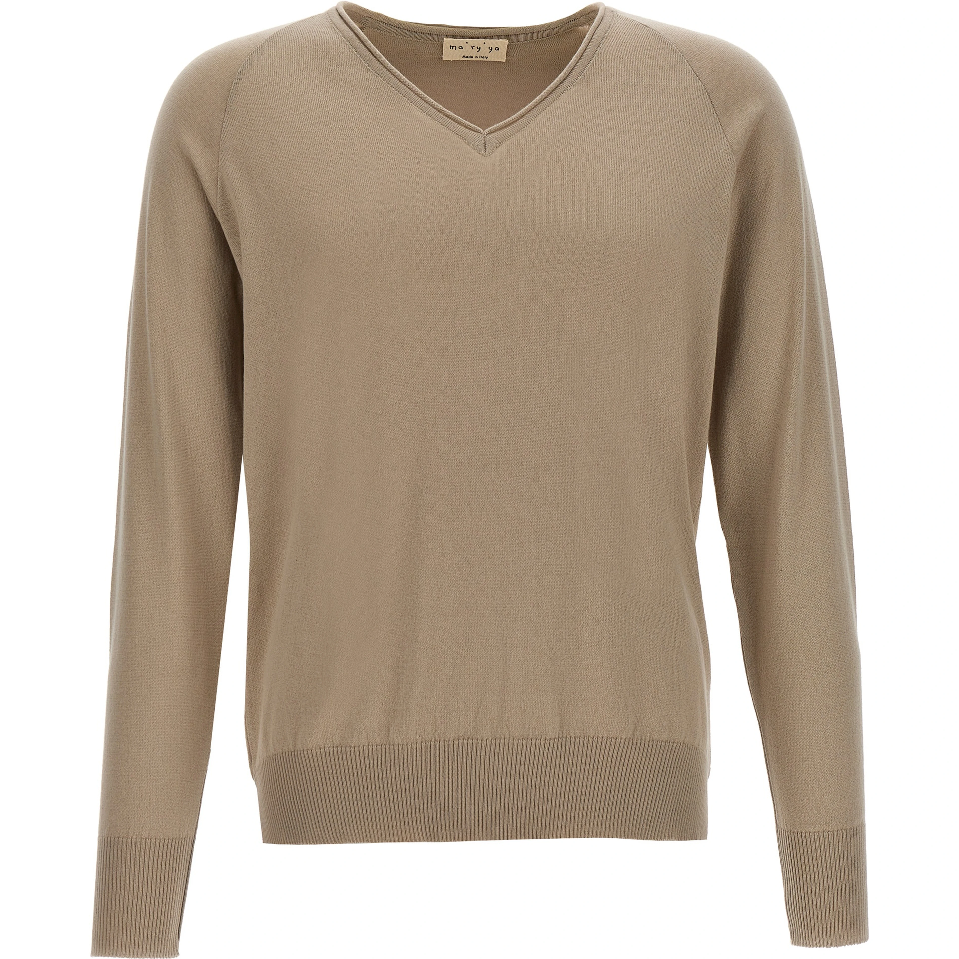 Beige Cotton Cardigan