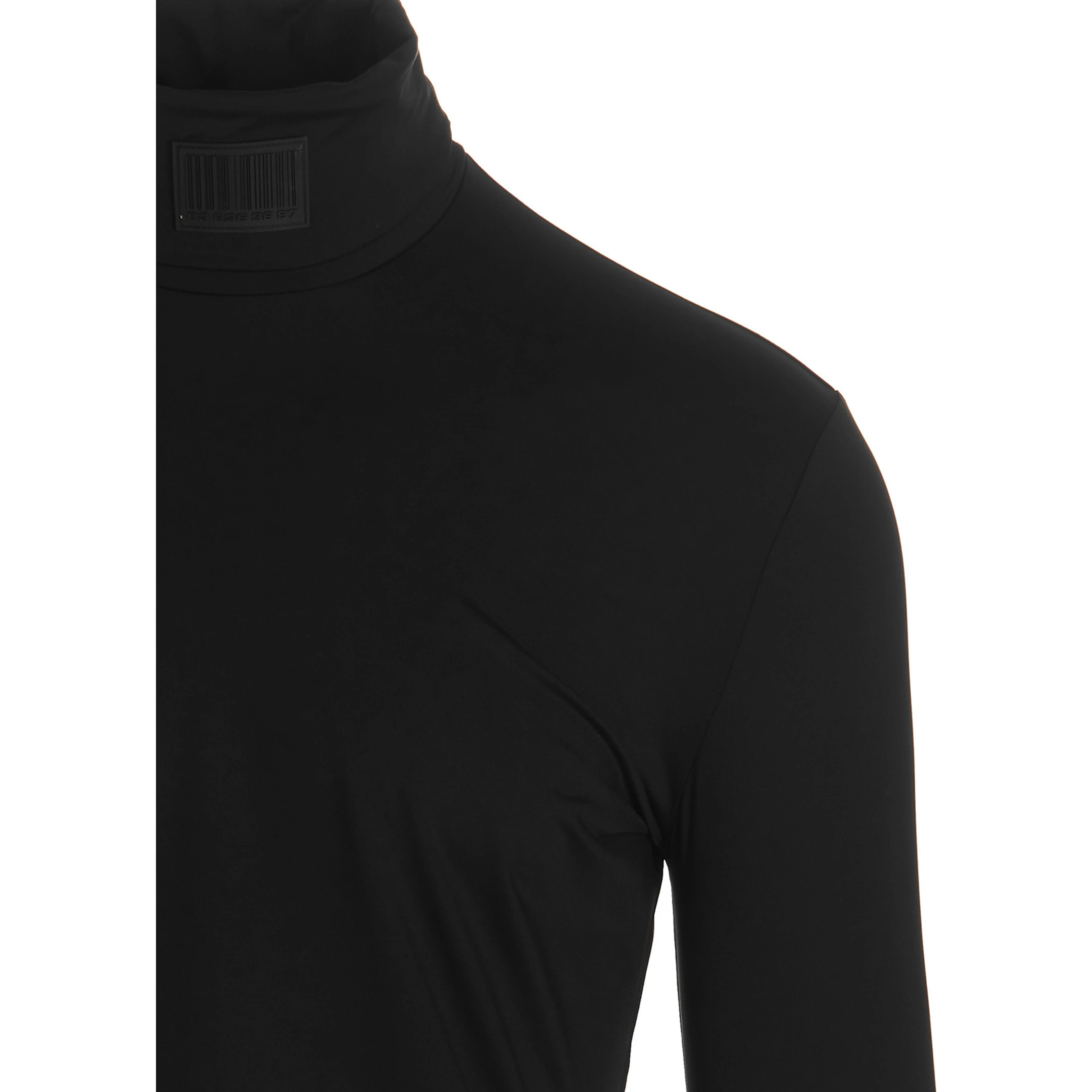 Black Polyamide Cardigan