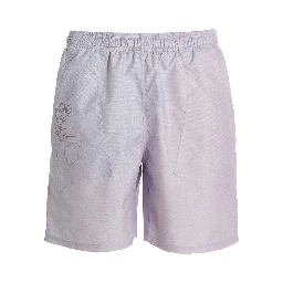 Purple Polyethylene Short And Mini Shorts