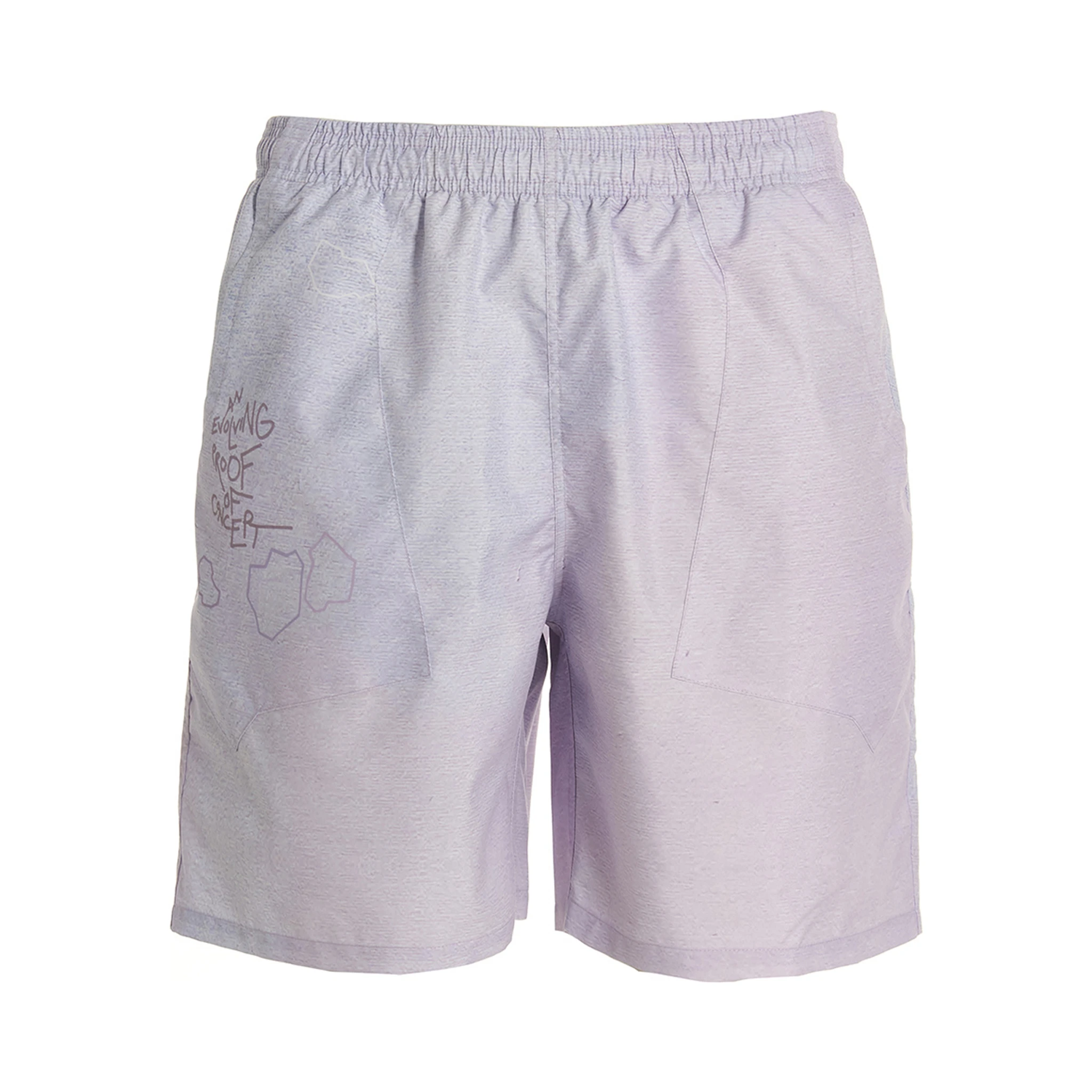 Purple Polyethylene Short And Mini Shorts