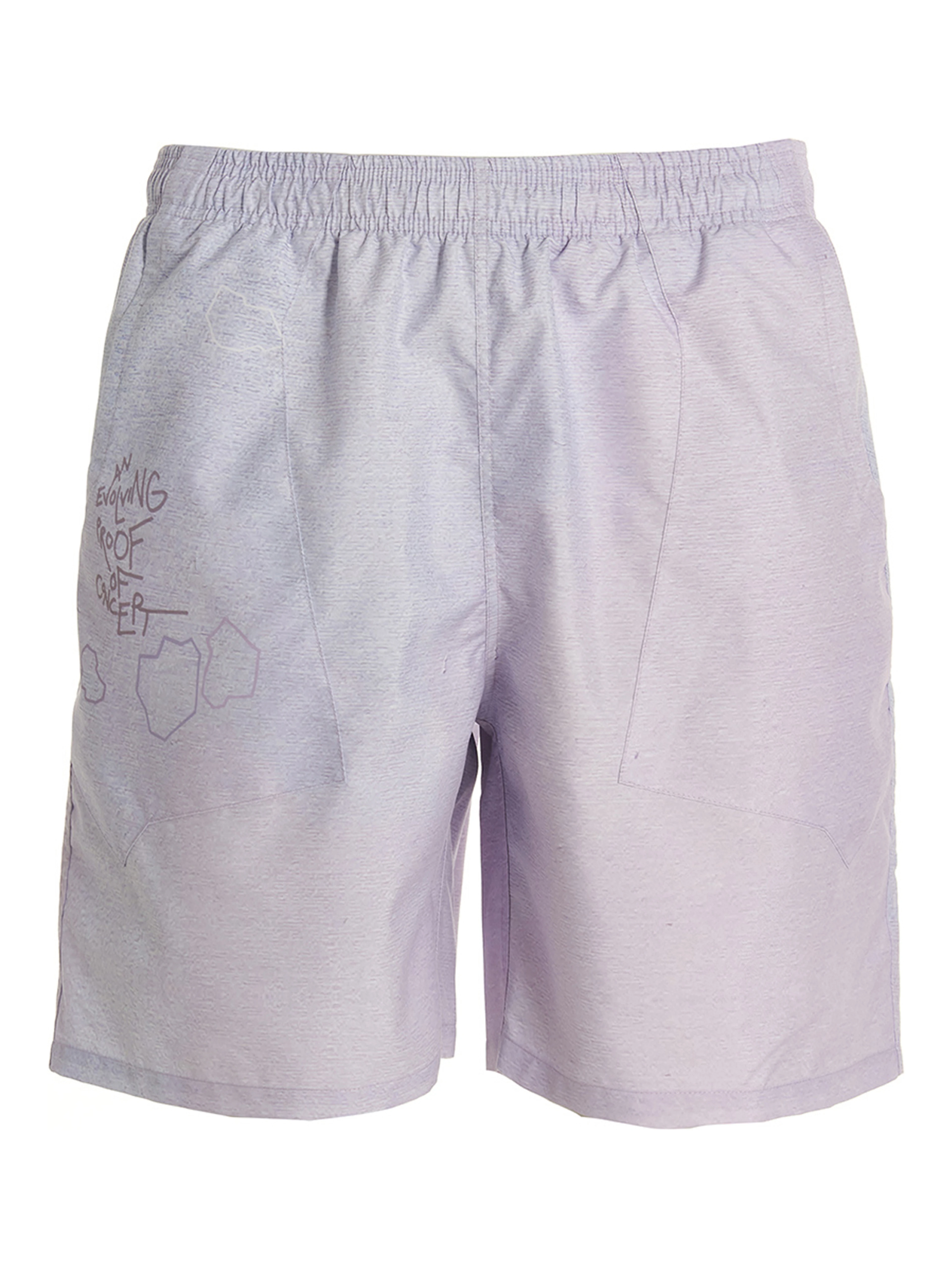 Purple Polyethylene Short And Mini Shorts
