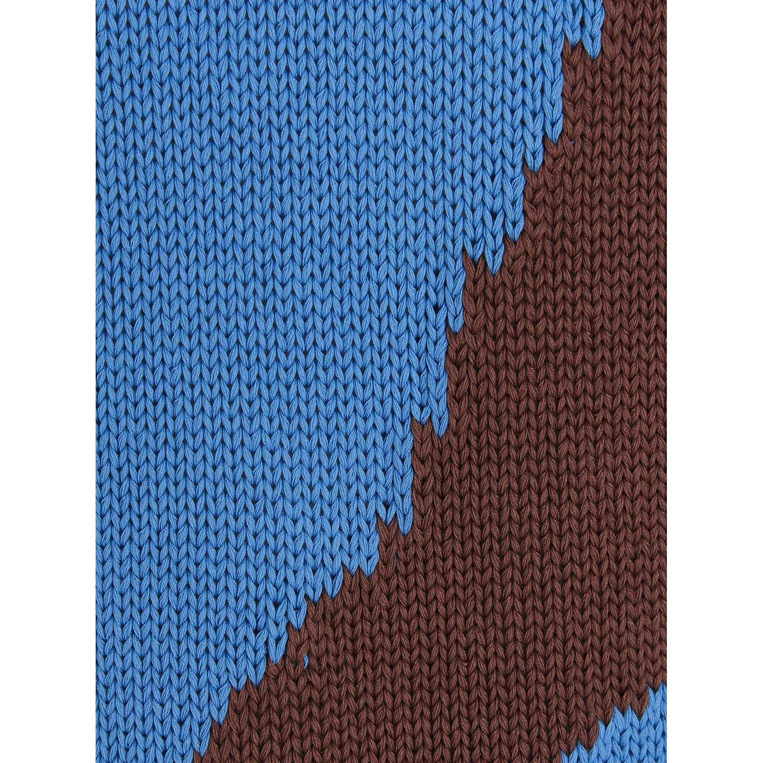 Multicolor Cotton Sleeveles Sweater