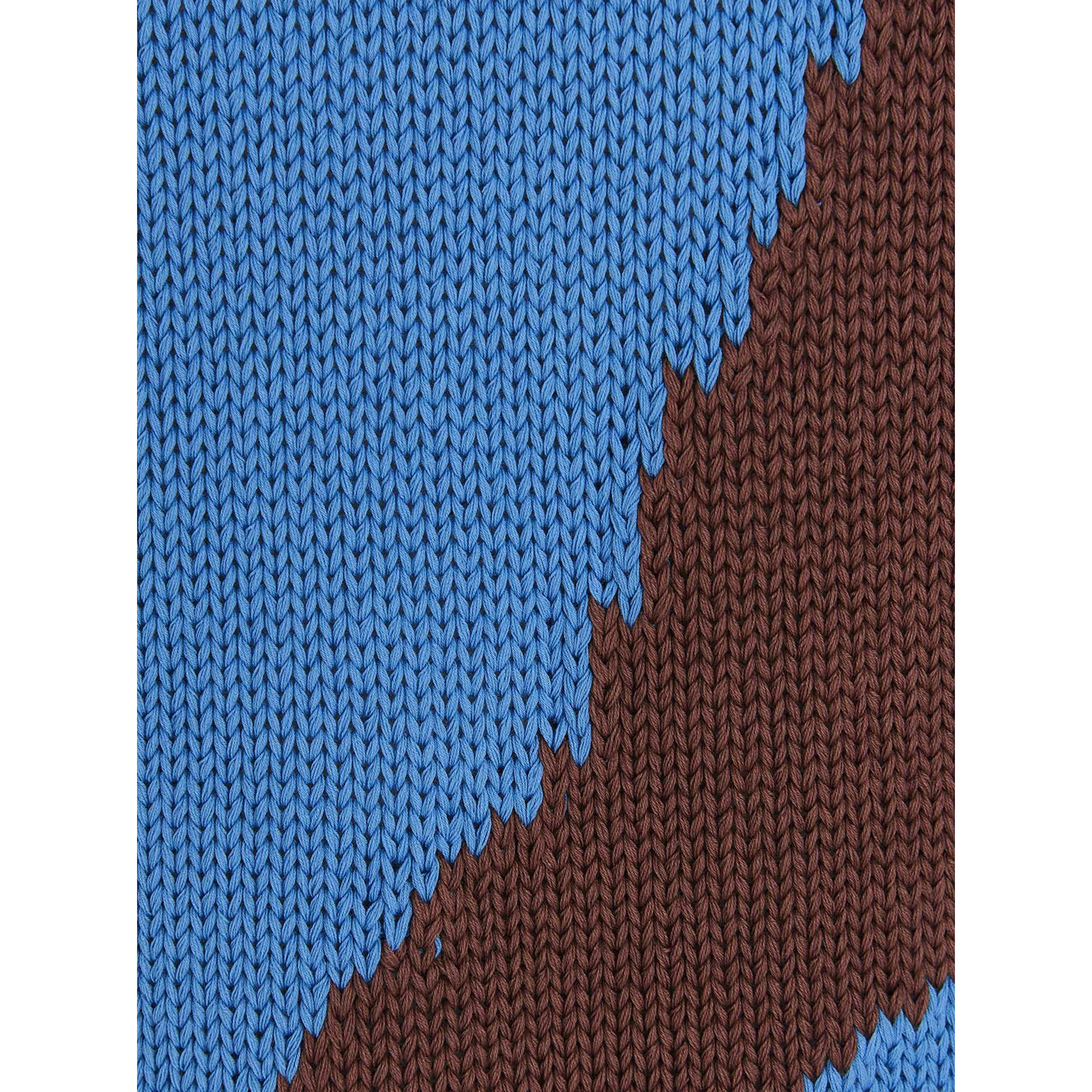 Multicolor Cotton Sleeveles Sweater