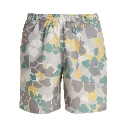 Multicolor Polyethylene Shorts