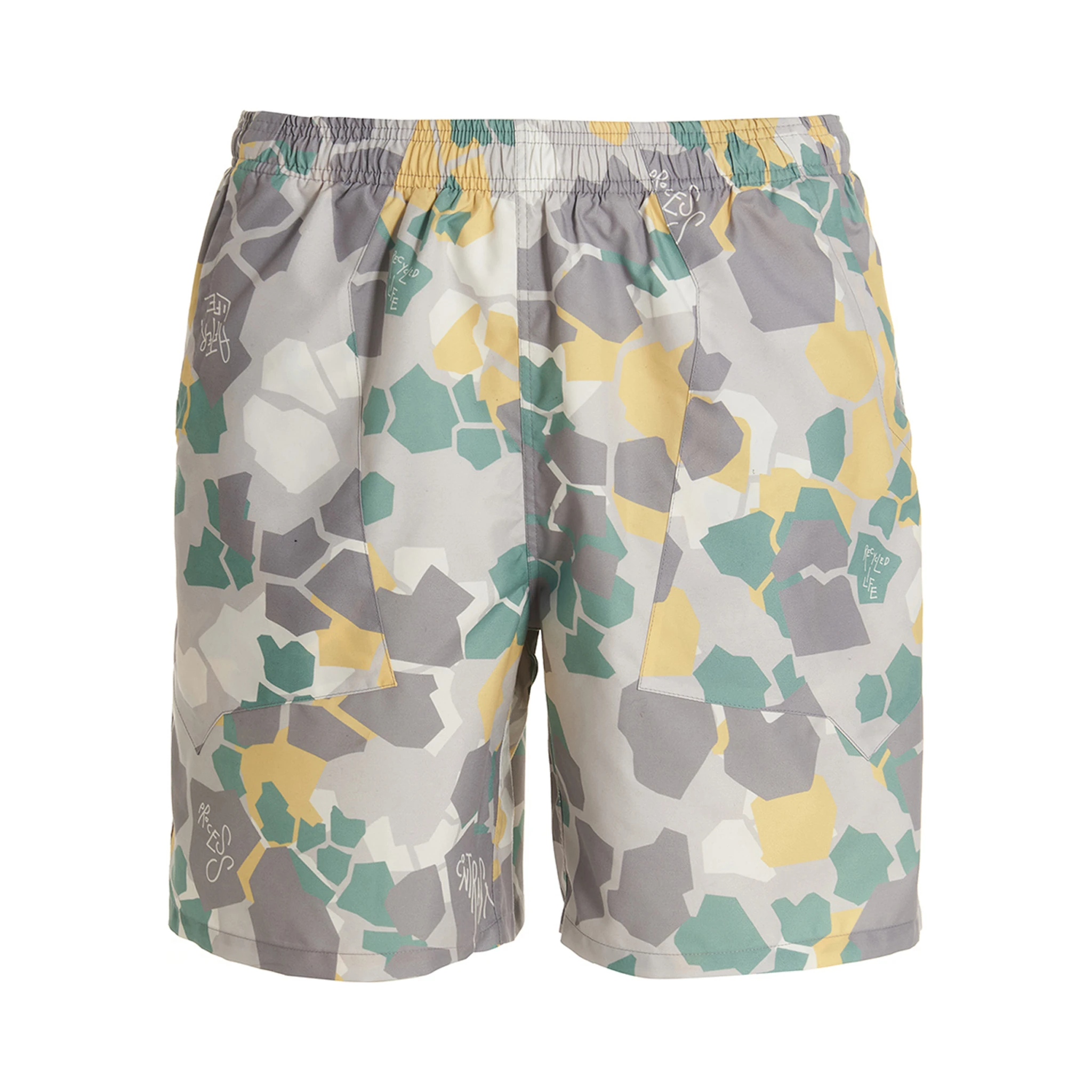 Multicolor Polyethylene Shorts