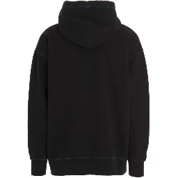 Black Cotton Sweatshirt