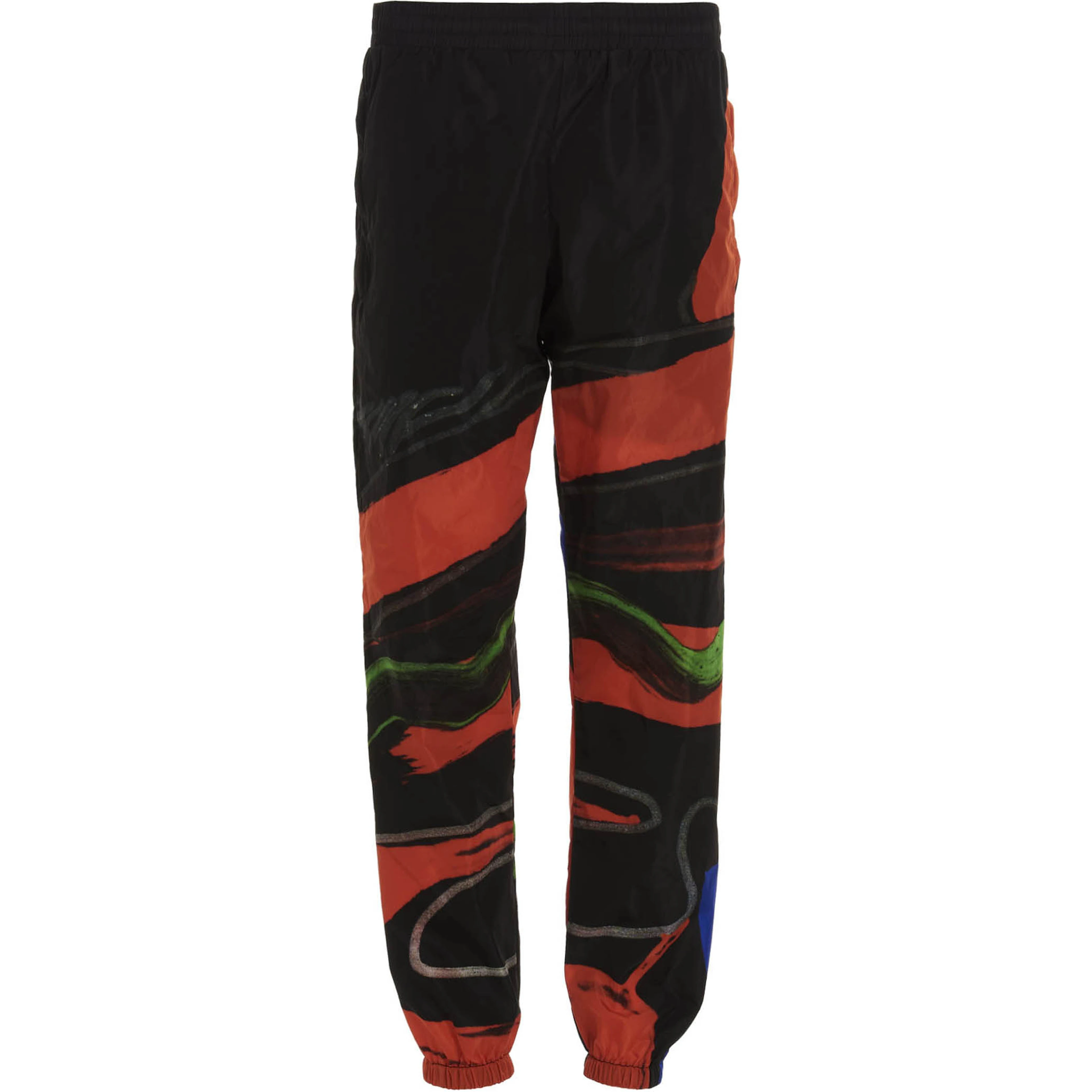 Black Polyamide Athletic Pants