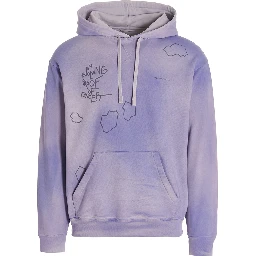 Purple Cotton Sweatshirt