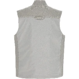 Gray Cotton Sleeveless Jacket