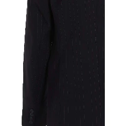Blue Virgin Wool Blazer