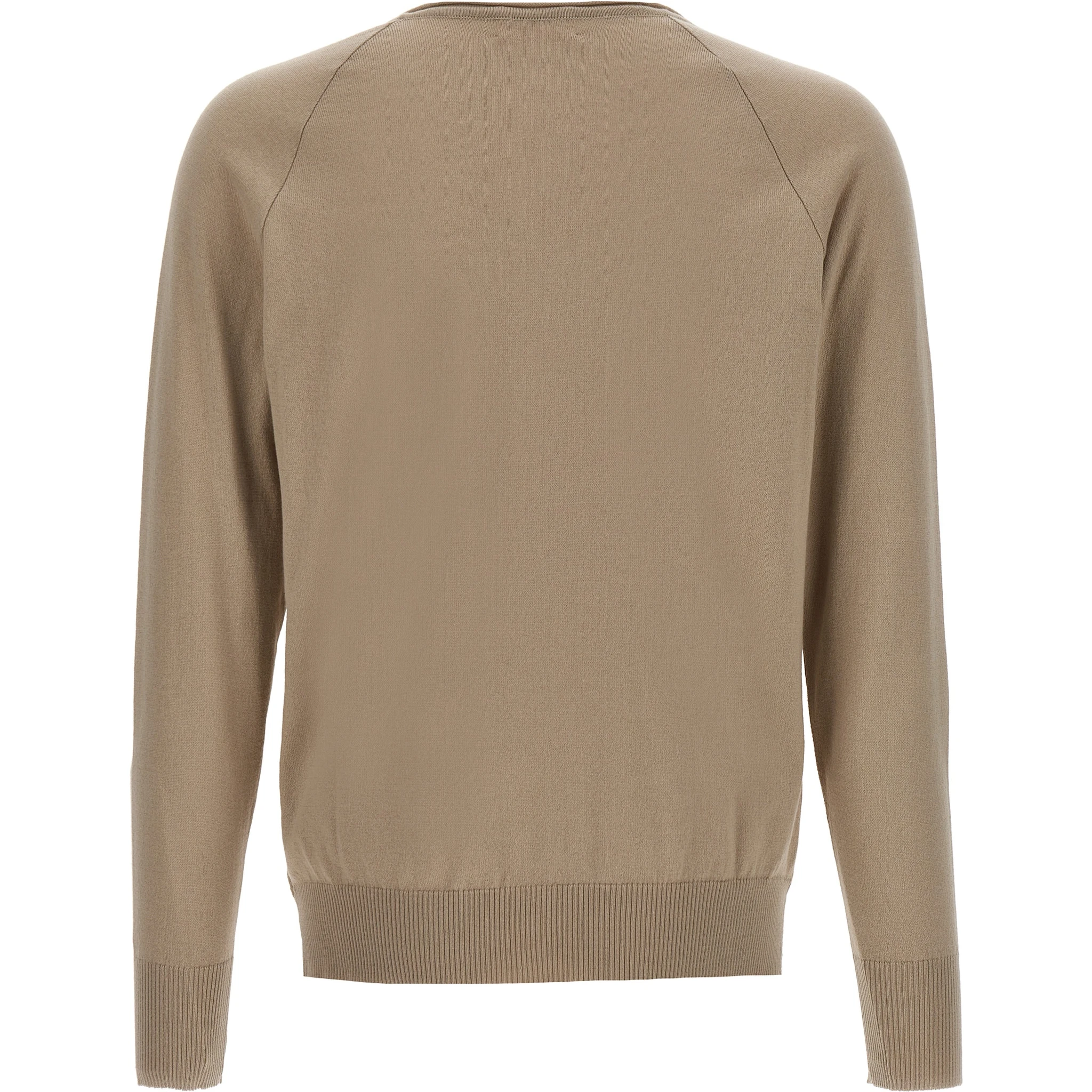 Beige Cotton Cardigan