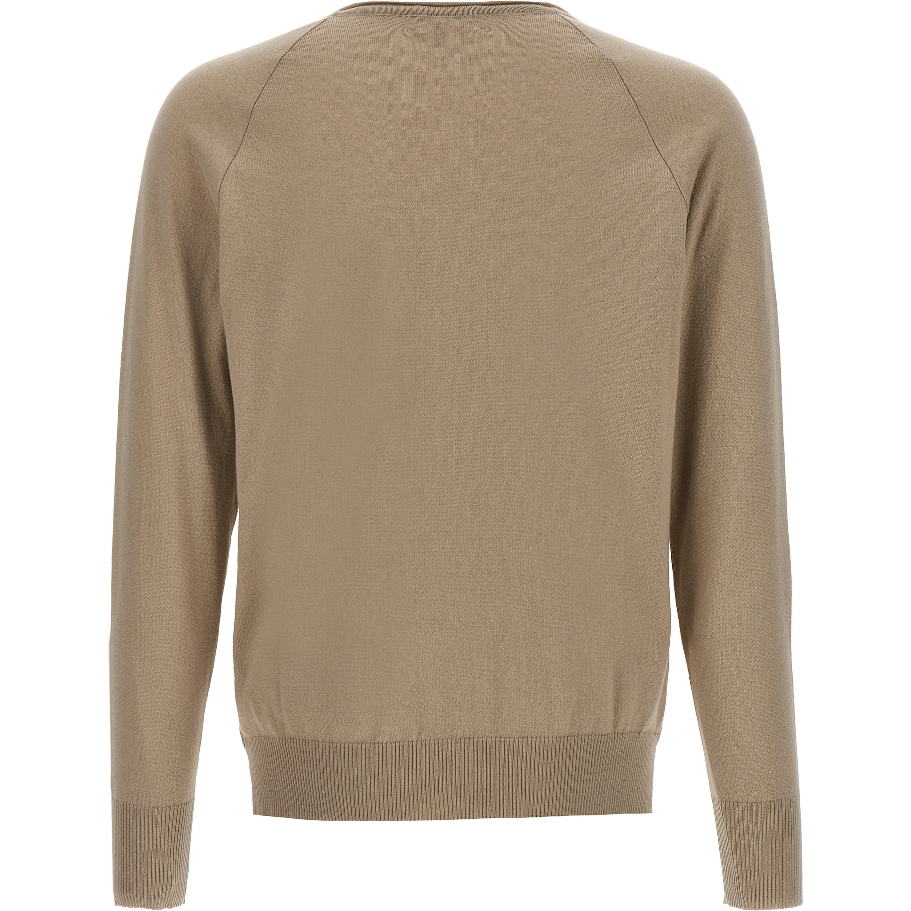 Beige Cotton Cardigan