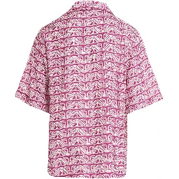Fuchsia Viscose Blouse