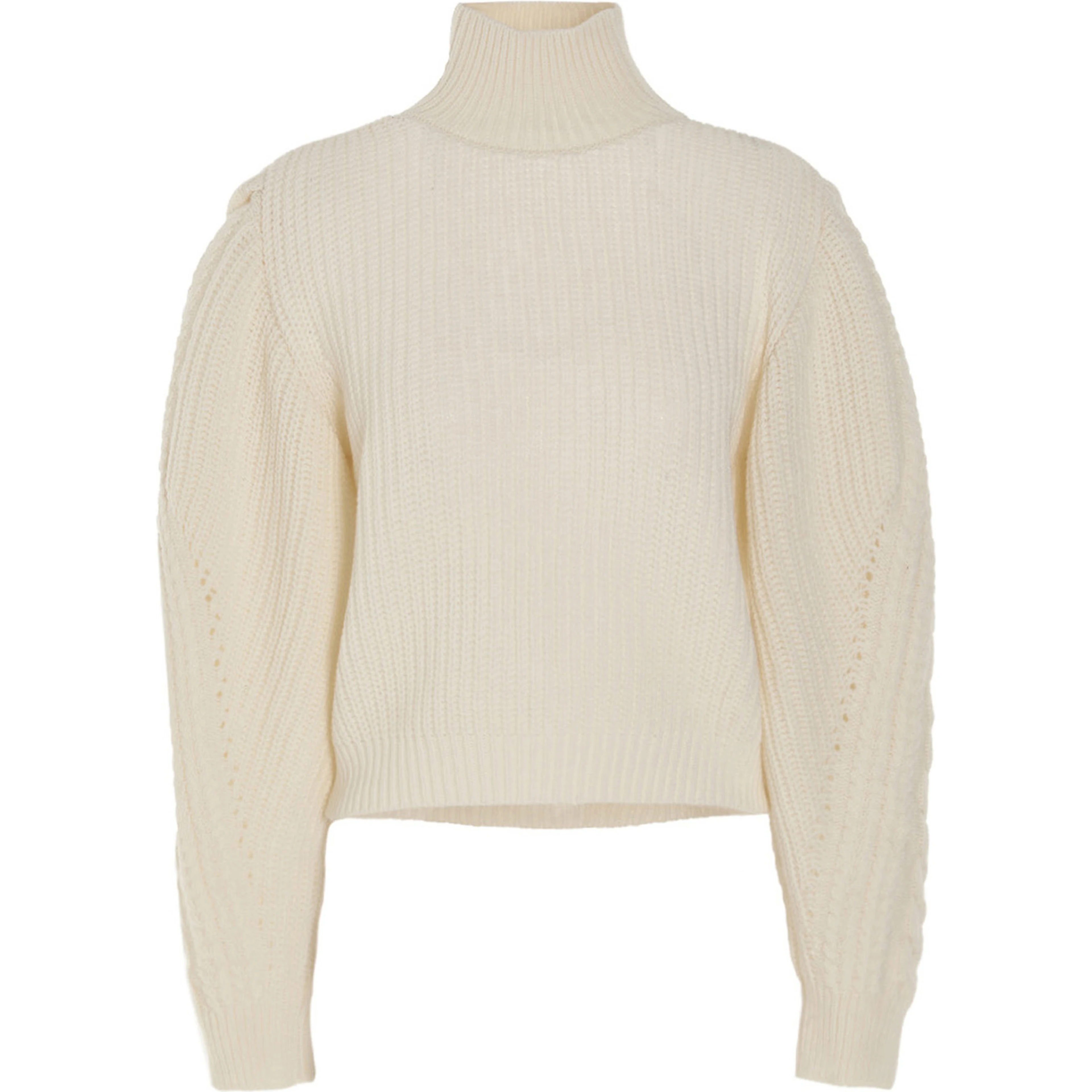 White Wool Cardigan