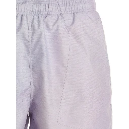 Purple Polyethylene Short And Mini Shorts