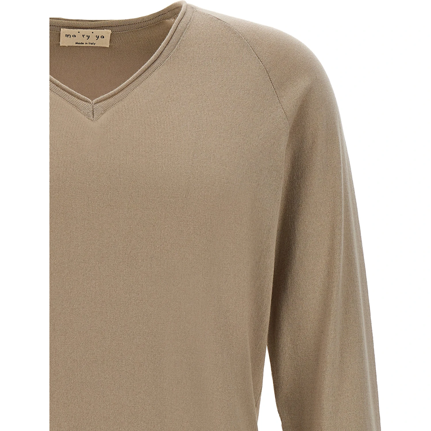Beige Cotton Cardigan