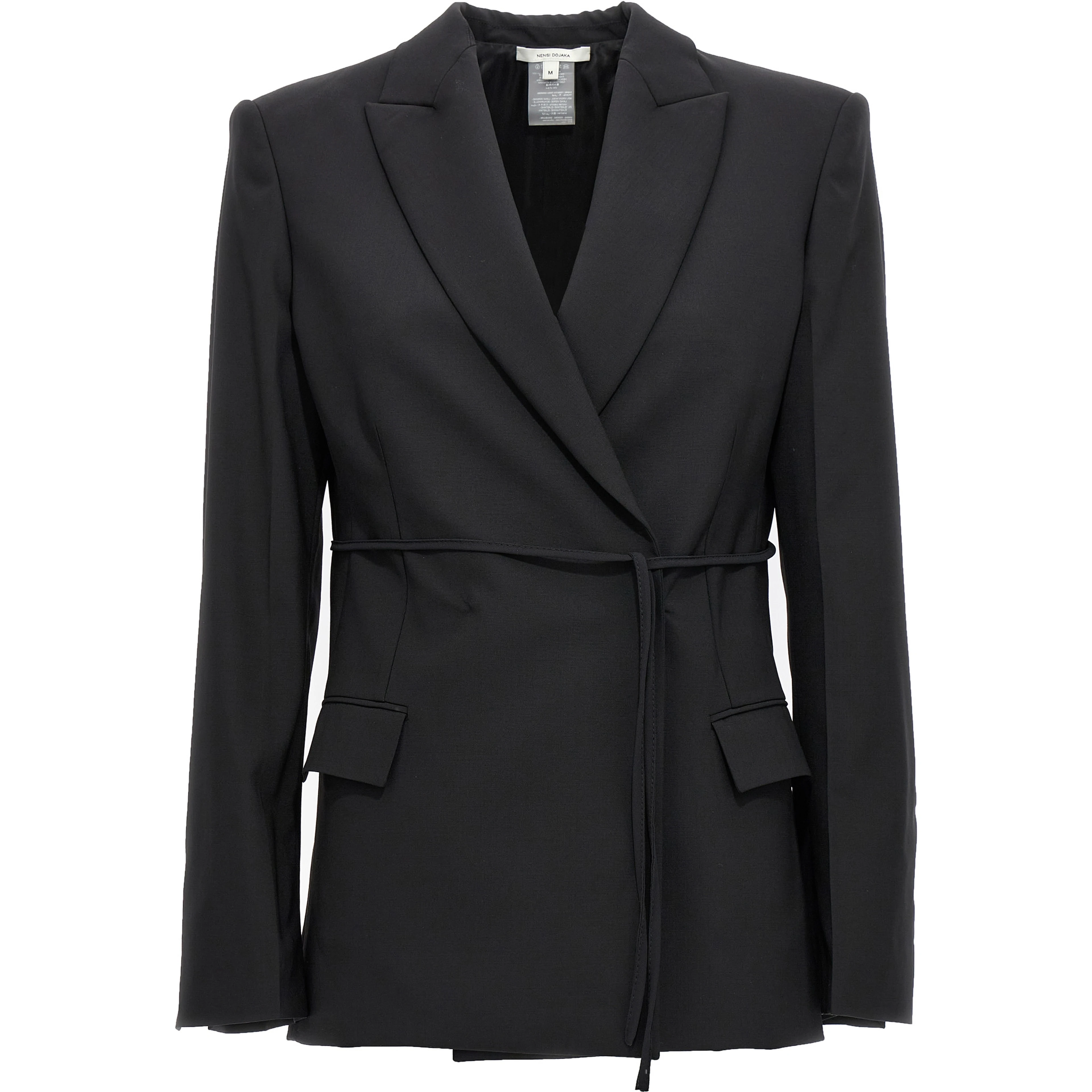 Black Virgin Wool Blazer