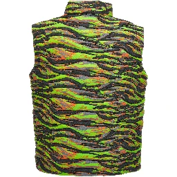 Multicolor Cotton Sleeveless Jacket