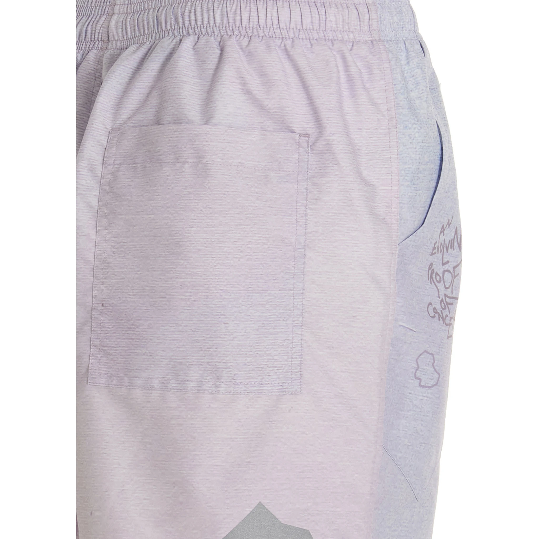 Purple Polyethylene Short And Mini Shorts